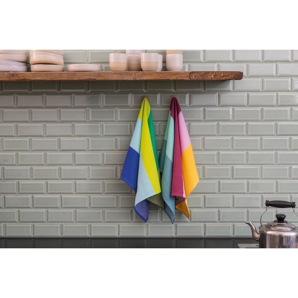 2 kokvilnas virtuves dvieļu komplekts Remember No. 22, 50 x 70 cm-image-3