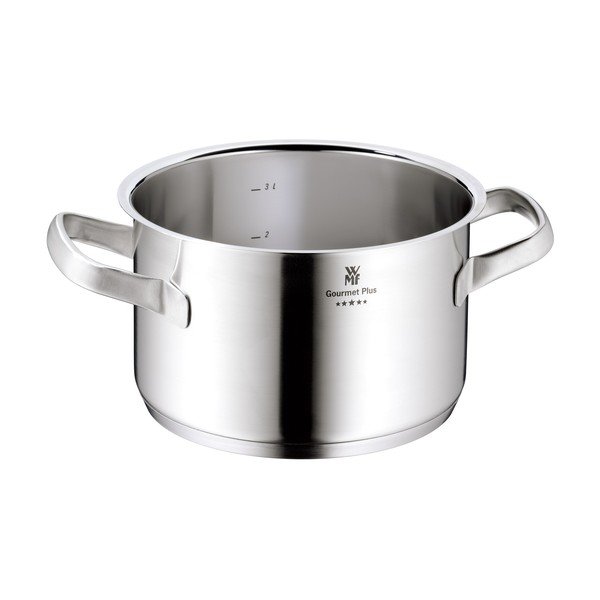 Nerūsējošā tērauda katls ar vāku WMF Cromargan® Gourmet Plus, ⌀ 20 cm-image-3