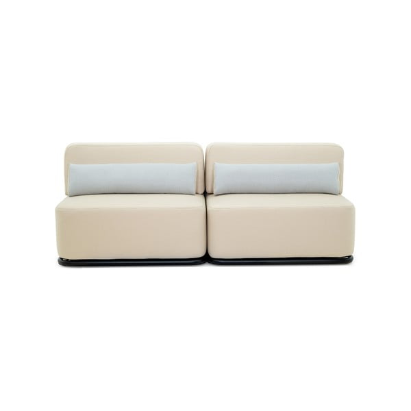 Bēšs dārza modulārais dīvāns 204 cm Straw – Sit Sit-image-2
