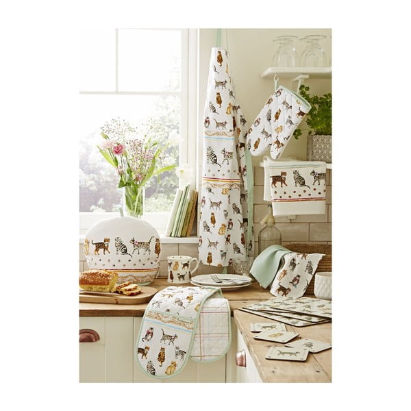 3 Cooksmart® Cats on Parade kokvilnas drāniņu komplekts-image-4