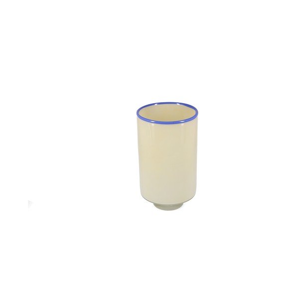 Krēmkrāsas stikla vāze (augstums 26 cm) Milo – ONA-image-2