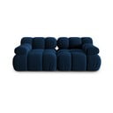 Zils samta dīvāns 188 cm Bellis – Micadoni Home