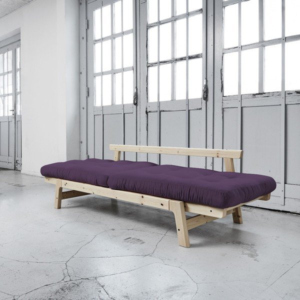Dīvāns gulta Karup Step Natural/Purple-image-3