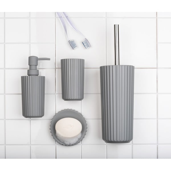 Gaiši pelēks ziepju dozators Minas – Allstar-image-1