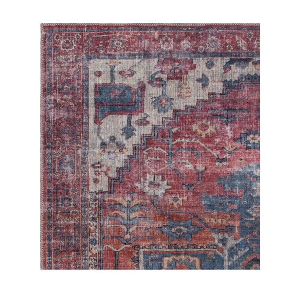 Sarkans paklājs 170x120 cm Kaya – Asiatic Carpets-image-4