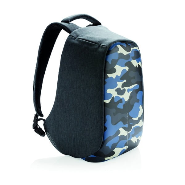 Unisex drošības mugursoma ar zilām detaļām XD Design Camouflage, 11 l