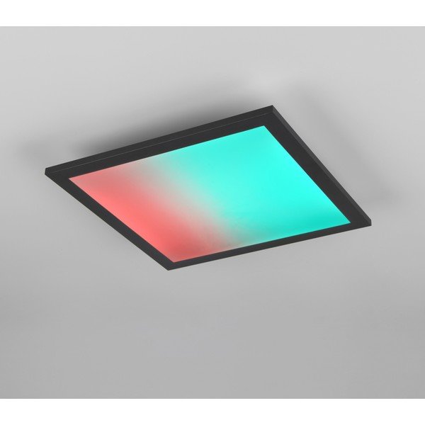 Melna LED griestu lampa 29.5x29.5 cm Beta – Reality-image-1