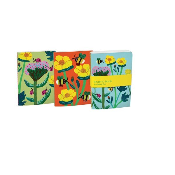 A6 izmēra pierakstu klades 64 lpp. (3 gab.) Honey – Roger la Borde-image-2