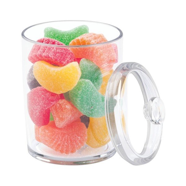 Caurspīdīga uzglabāšanas kaste iDesign Canister, ⌀ 7,4 cm-image-1