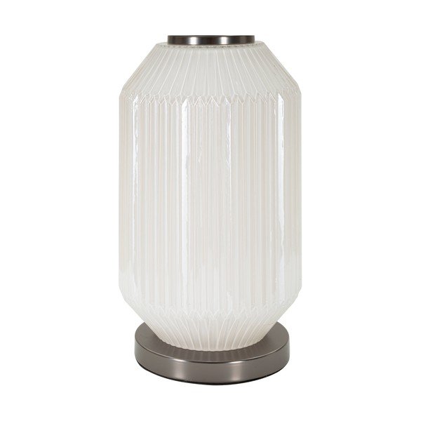 Pelēka galda lampa ar auduma abažūru (augstums 65 cm) Brighty – Mauro Ferretti-image-3