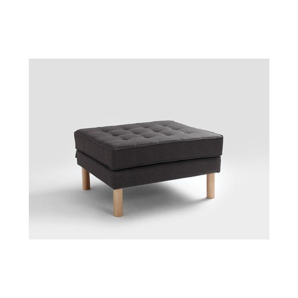 Antracīta pelēks Custom Form Topic Ottoman-image-1