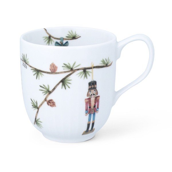 Balta porcelāna krūze ar Ziemassvētku motīvu 330 ml Hammershøi Christmas – Kähler Design