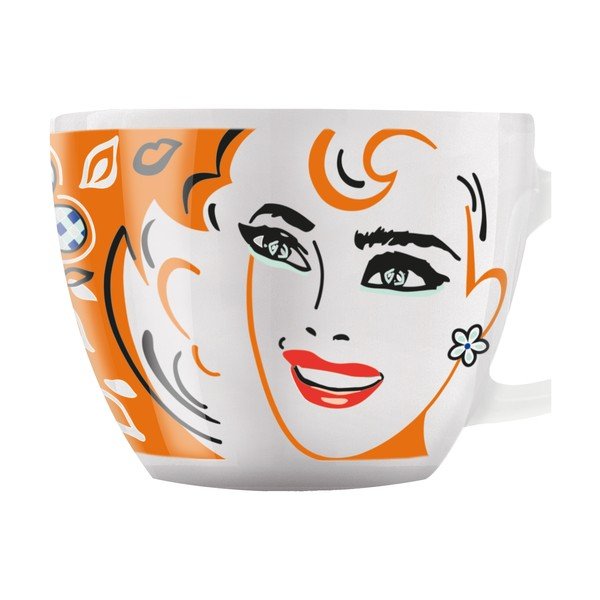 Porcelāna espresso tasītes un apakštasītes komplekts Ritzenhoff Michal Shalev, 8 cl-image-1