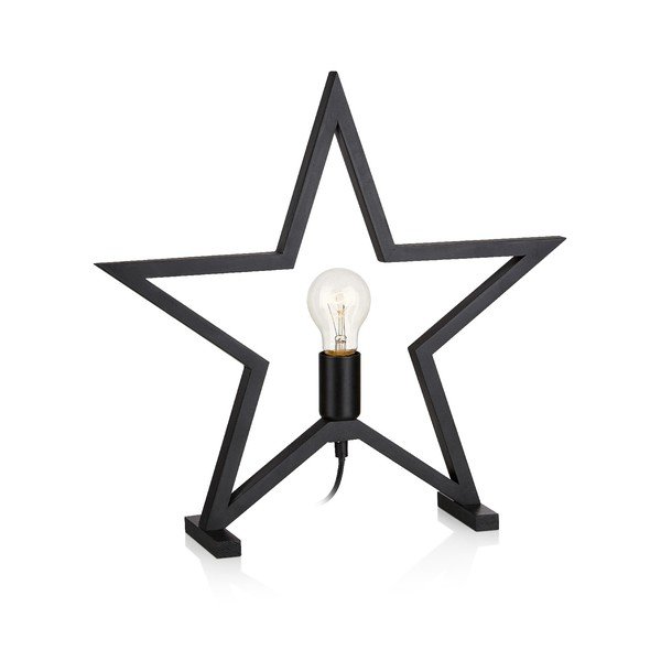 Melna gaismas apdare Markslöjd Marta, augstums 42 cm-image-1