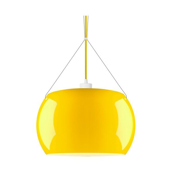 Dzeltena spīdīga piekaramā lampa Sotto Luce MOMO-image-1