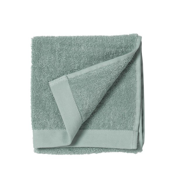 Zaļš frotē kokvilnas dvielis Södahl Leaf, 60 x 40 cm-image-2