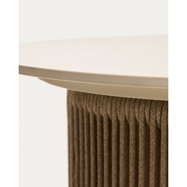 Metāla apaļš dārza galdiņš ø 55 cm Orosei – Kave Home-image-3