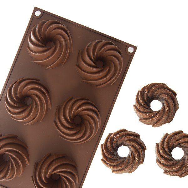 Silikona cepšanas forma mini kēksiņiem 17x28 cm – Orion-image-2