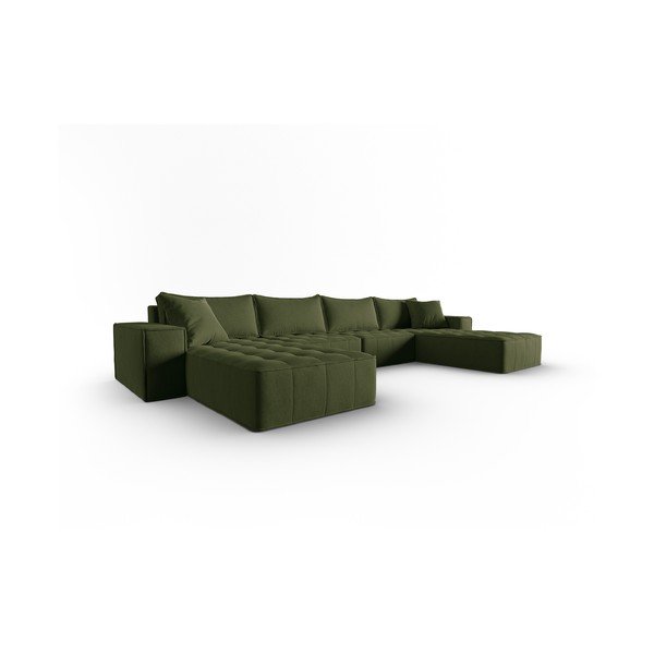Zaļš stūra dīvāns Mike – Micadoni Home-image-2