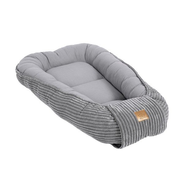 Pelēka zīdaiņu ligzdiņa 55x83 cm – Meowbaby