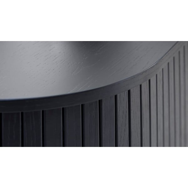 Melns žurnālgaldiņš 60x120 cm Nola – Unique Furniture-image-3