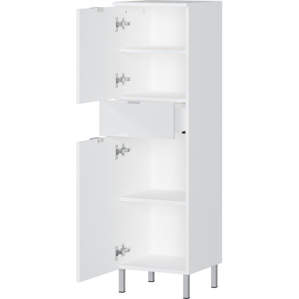 Balts skapis Germania Mauresa, augstums 120 cm-image-2