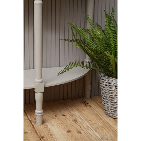 Bēšs priedes masīvkoka konsoles galds 30x80 cm Heritage – Premier Housewares-image-2