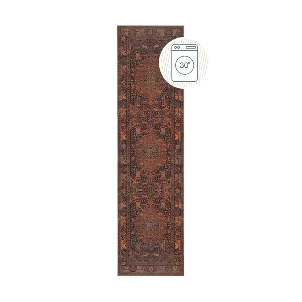 Bordo mazgājams celiņa paklājs 60x230 cm Nico Global – Flair Rugs