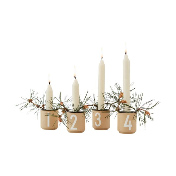 4 porcelāna imitācijas krūžu komplekts Design Letters, 0,5 l-image-2