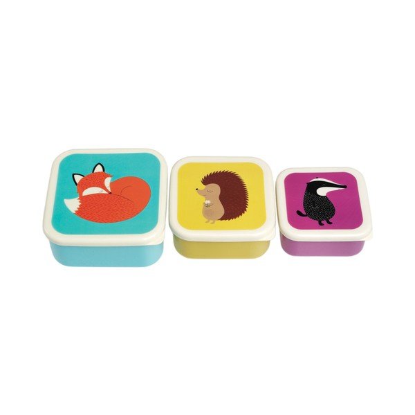 3 uzkodu kastīšu komplekts Rex London Rusty And Friends-image-2