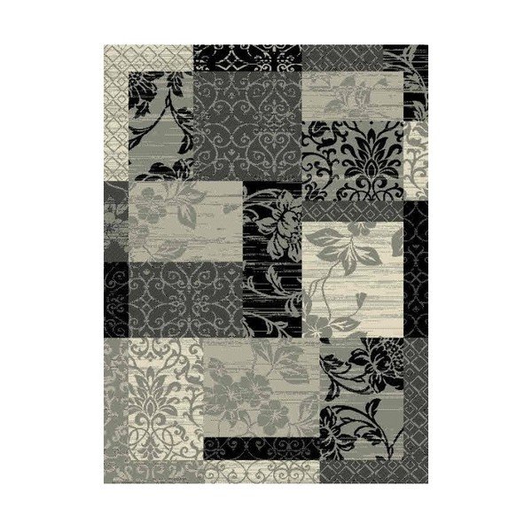 Pelēks tekneklis Hanse Home Prime Pile Flower, 200 x 80 cm