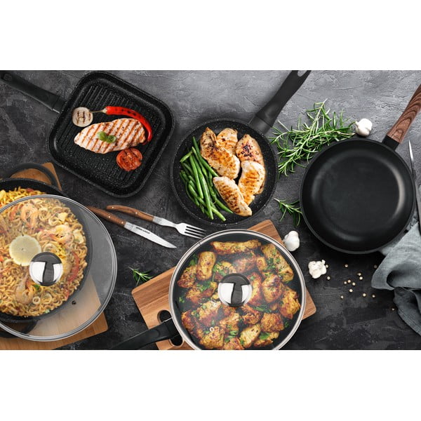 Panna ar nelīpošu virsmu Pfluon Granit Orion Grande, ⌀ 28 cm-image-1