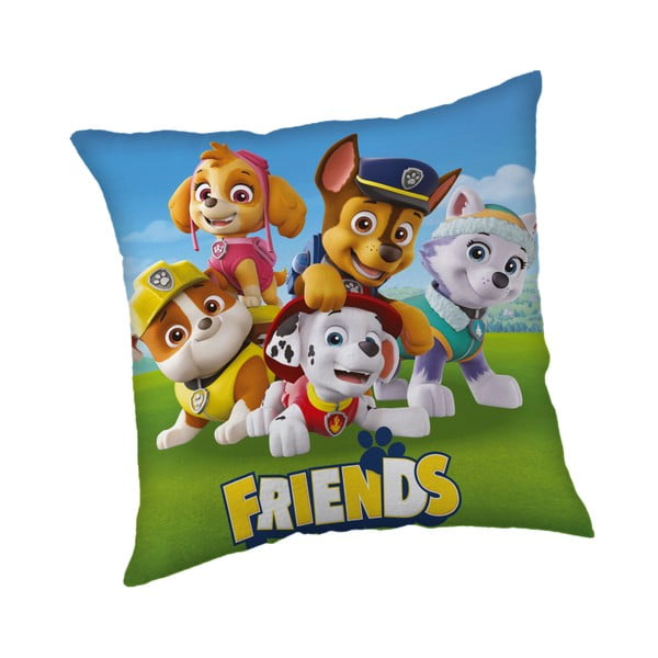 Bērnu spilvens 40x40 cm Paw Patrol "Friends" – Jerry Fabrics