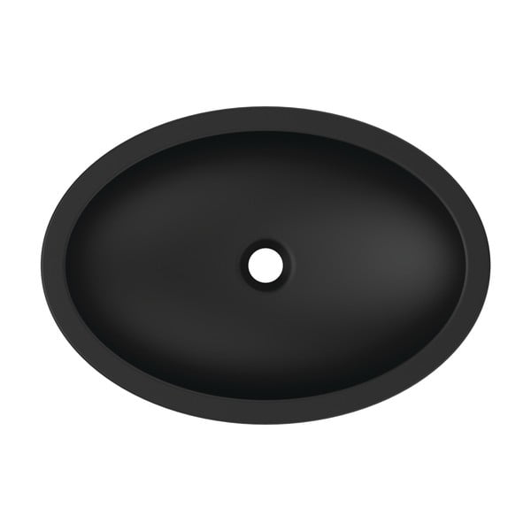 Matēti melna keramikas izlietne 60x42 cm Strada O – Ideal Standard-image-1