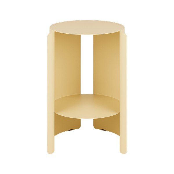 Tērauda apaļš sānu galdiņš ø 32 cm Wa – noo.ma