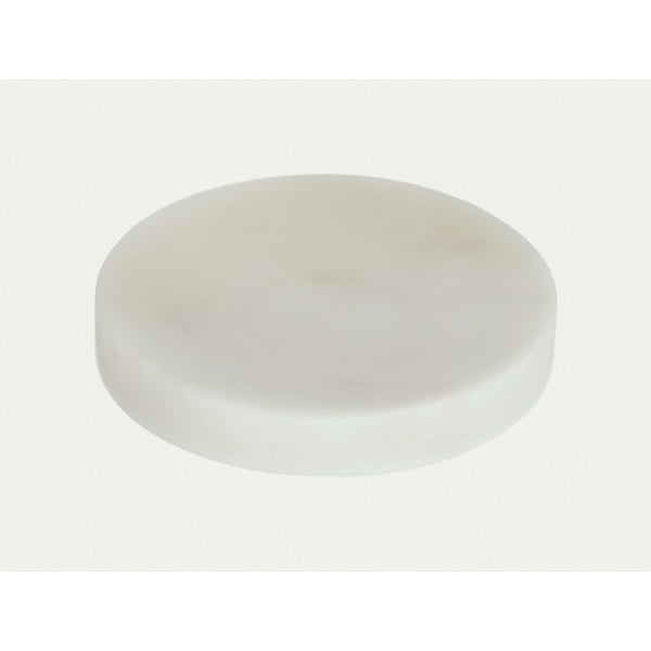 Balts marmora ziepju trauks Elenei – Kave Home-image-3