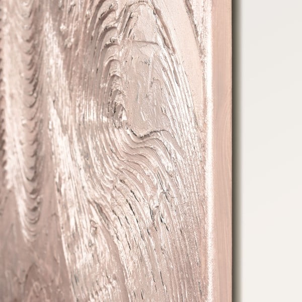 Ar rokām apgleznota glezna 88x118 cm Metallic Rose – Malerifabrikken-image-3