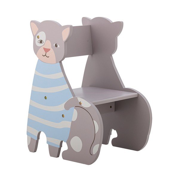 Gaiši zils/pelēks bērnu krēsls Mille – Bloomingville Mini