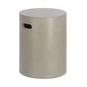Pelēks betona sānu galdiņš Kave Home Jenell, ⌀ 35 cm