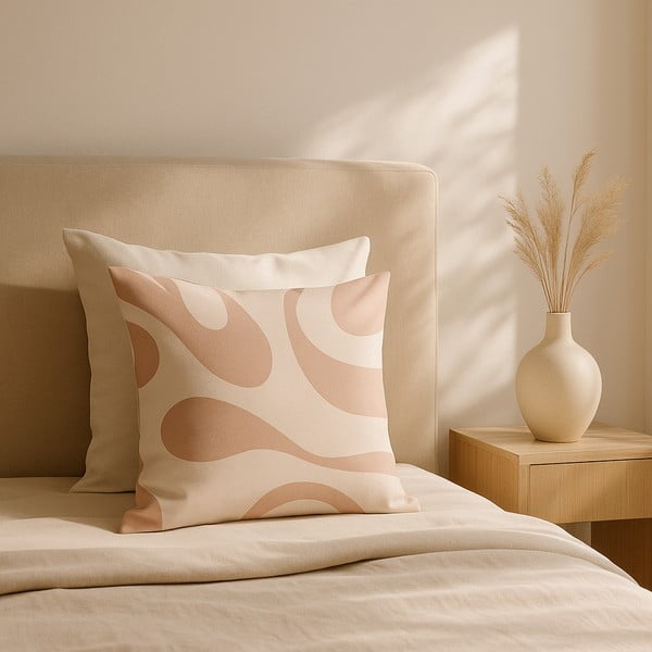 Spilvendrāna 43x43 cm Strawberry Latte – Mila Home-image-3