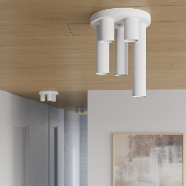 Balta griestu lampa Castro – Sollux-image-3