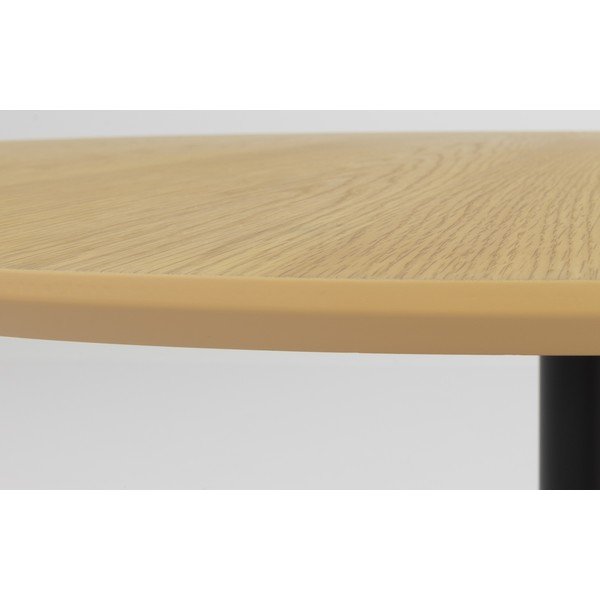 Apaļš ēdamgalds ar ozolkoka imitācijas galda virsmu ø 110 cm Taco – Tenzo-image-3