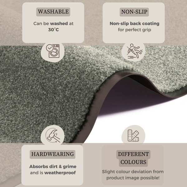 Kājslauķis 60x90 cm Wash and Clean – Hanse Home-image-1