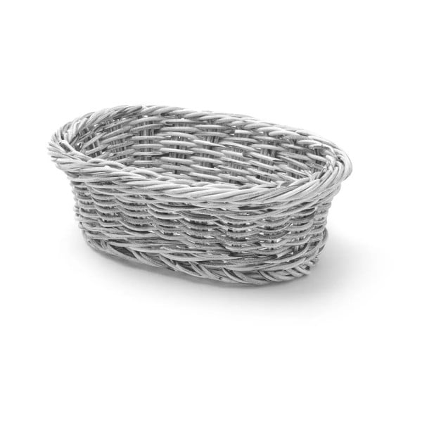 Pelēks maizes grozs Hendi, 12 x 19 cm