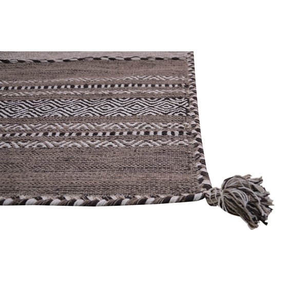 Pelēki bēšs kokvilnas paklājs Webtappeti Antique Kilim, 160 x 230 cm-image-2