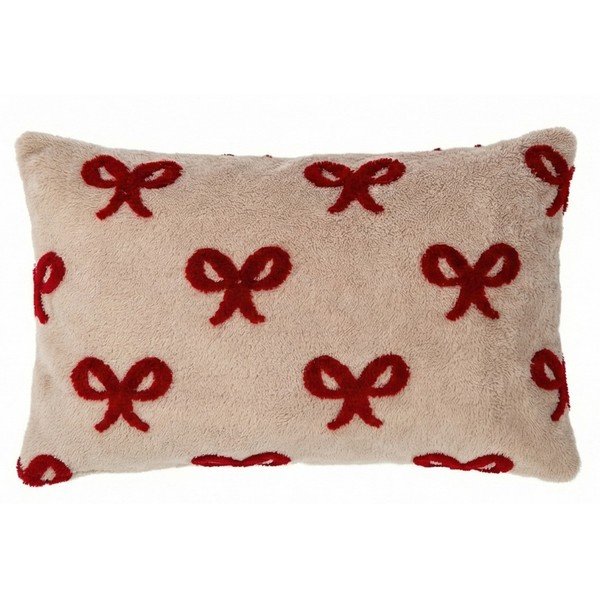 Mikroplīša dekoratīvais spilvens ar Ziemassvētku motīvu 30x50 cm XMAS – Tiseco Home Studio