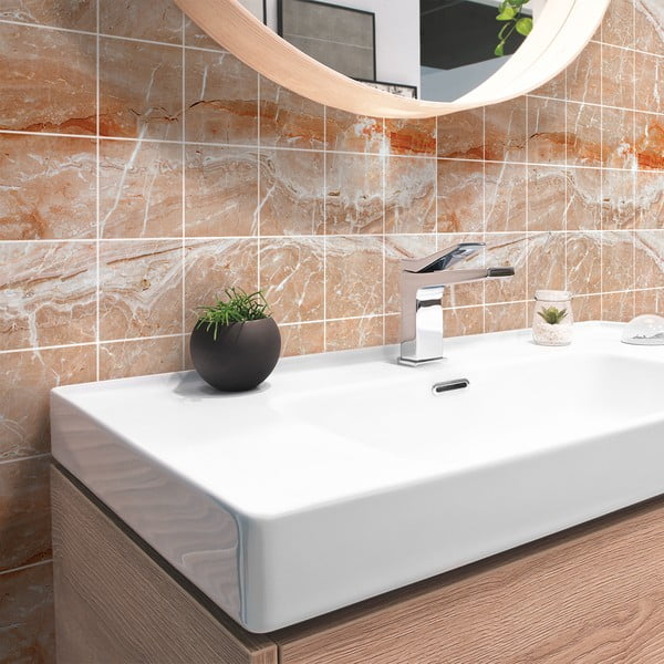 Uzlīmju komplekts flīzēm (24 gab.) 15x15 cm Marble Tiles Torino – Ambiance-image-1