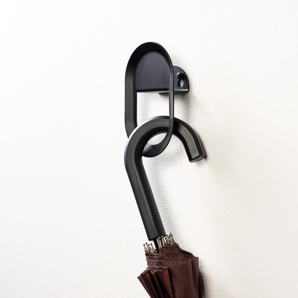 Melns tērauda sienas āķis Coucou – Spinder Design-image-2