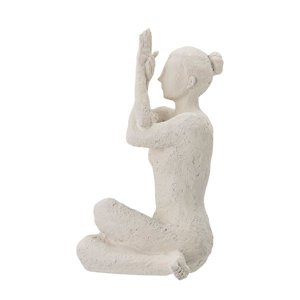 Balta statuete Bloomingville Adalina, augstums 17,5 cm-image-2