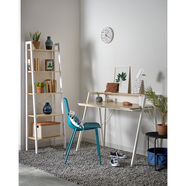 Tirkīza zils ēdamistabas krēsls Kave Home Wassu-image-1